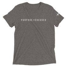 Load image into Gallery viewer, Purpose > Excuses Tee
