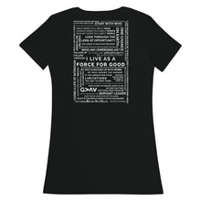 Load image into Gallery viewer, Women's Fitted Quote Shirt
